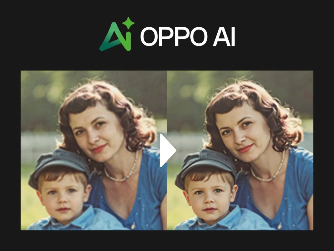 AIで修復された母と子のポートレート