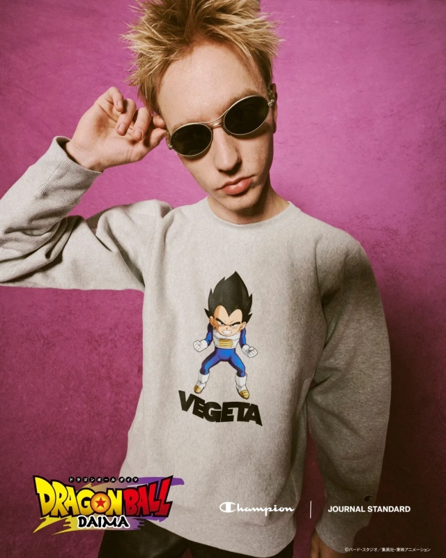 ベジータのスウェット、サングラスの男性