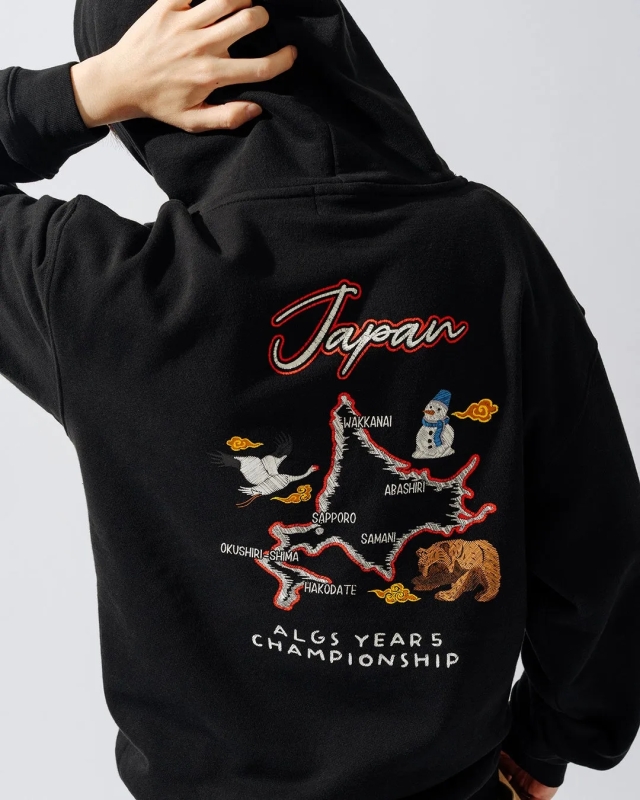 北海道デザインパーカー