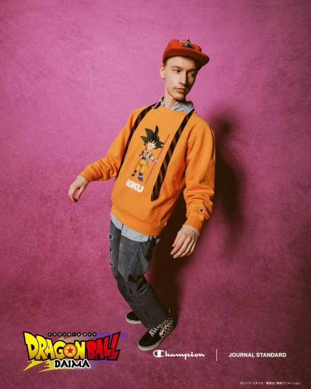 オレンジ色のトレーナー、Goku