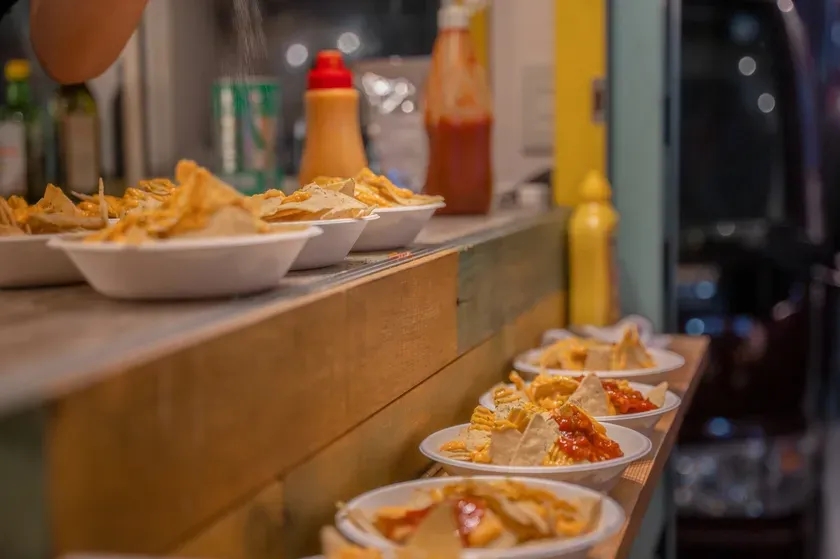 美味しそうなナチョス