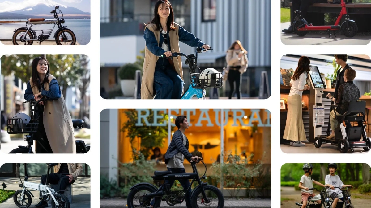 様々な電動モビリティ