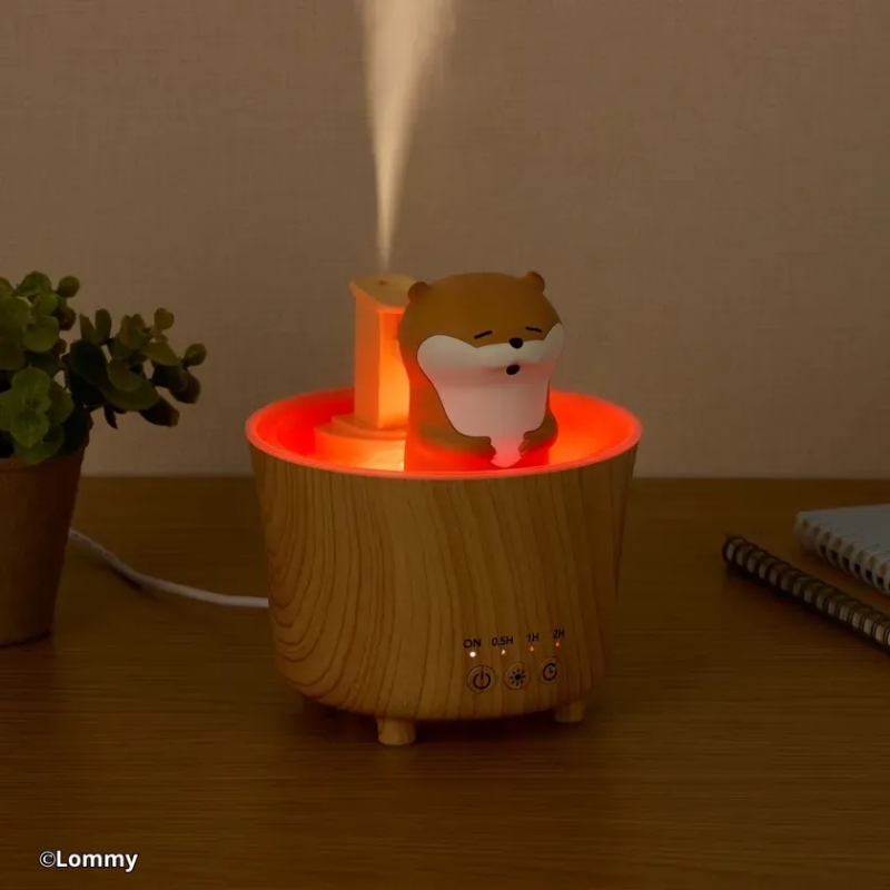 ライトを点灯させながら加湿するモード