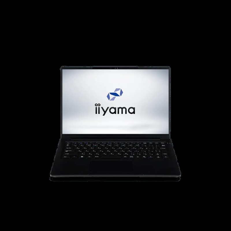 iiyamaのロゴが表示されたノートパソコン