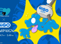 GiGOと人気覆面アーティスト「COIN PARKING DELIVERY」が異色コラボ！衝撃の「青いたい焼き」も登場