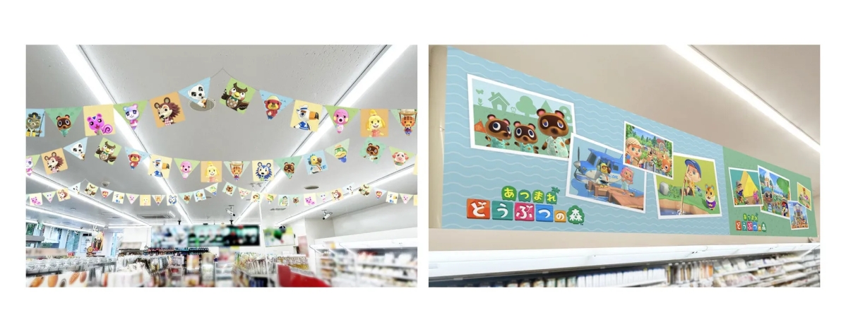 店内も特別装飾で気分が高まる空間