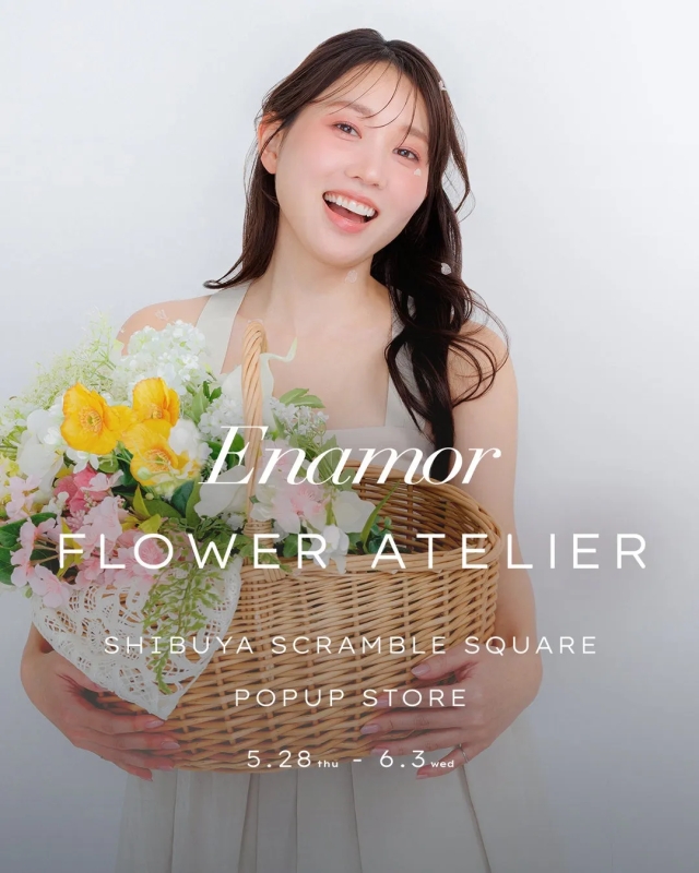 Enamor flowe atelier POP-UPイベントイメージ