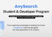 AnySearch、次世代AIの担い手を支援する学生・開発者向けプログラムを開始