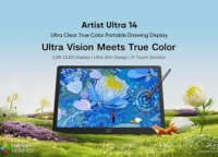 XPPen、「Artist Ultra 14」を発表し、プロ仕様の描画性能をより携帯性に優れたフォームファクターで実現