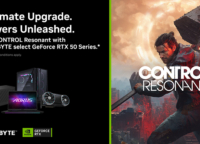 GIGABYTE、NVIDIAと提携し、GeForce RTX™ 50シリーズと『CONTROL Resonant』バンドルでゲーミング体験を強化