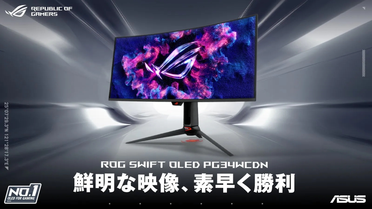 ROG Swift OLED PG34WCDN